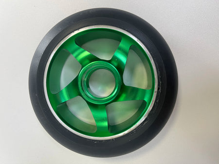 LHJ100 Skateboard Wheels &ndash; High Resilience and Silent Ride green