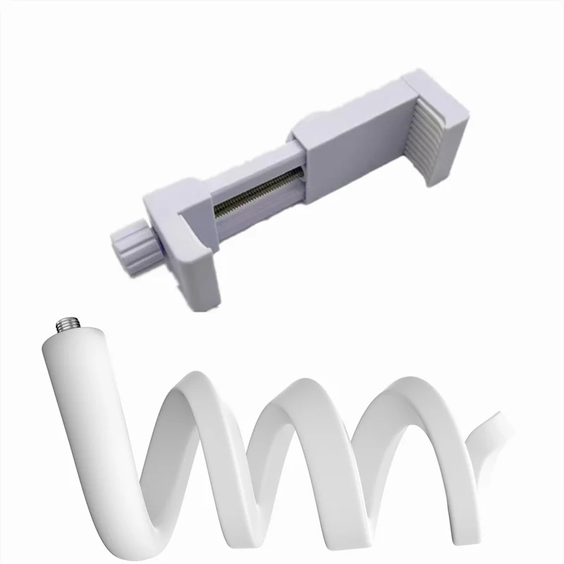 Universal Baby Monitor Bed Bracket &ndash; Adjustable Flexible Camera Holder WHITE