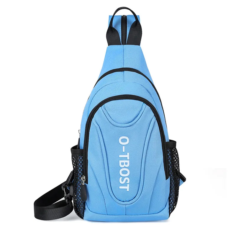 Versatile Unisex Oxford Chest Bag for Outdoor Adventures C-08