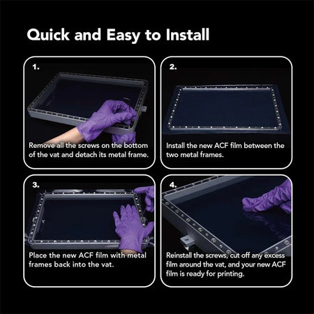 3Pcs ACF Film A4 Size 210x290mm &ndash; Printer Compatible