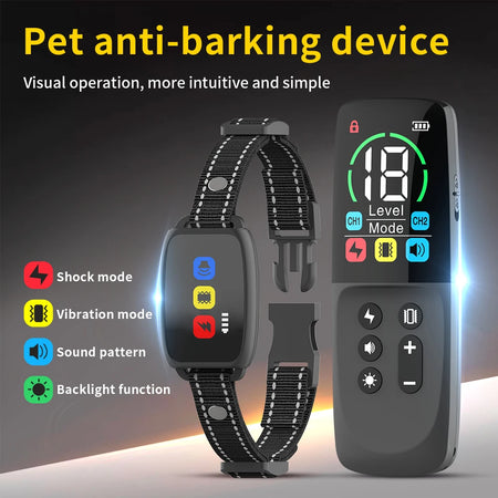 739-1/760 Color Dog Training Collar - IP67 Waterproof