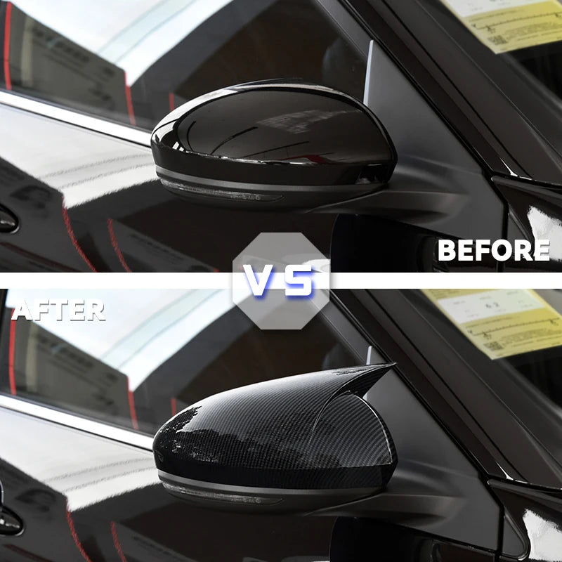 Tampa de Espelho em Fibra de Carbono para Nissan Sylphy 2020 2021