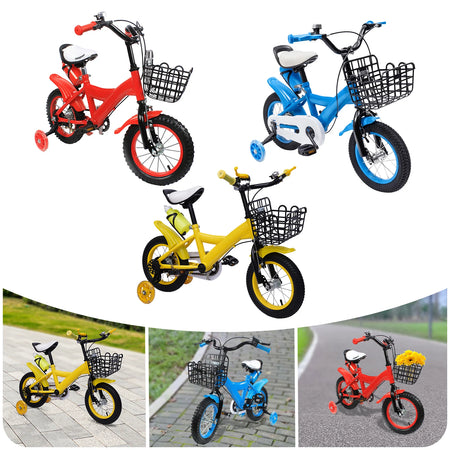 Children Toddler Bike With Basket &ndash; Adjustable Height