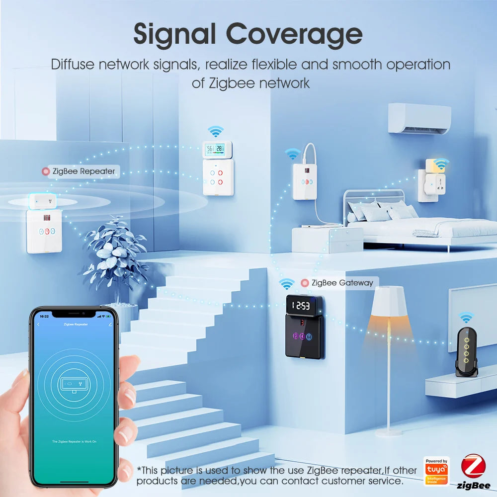 Tuya ZigBee Signal Repeater Type C - Smart Home Range Extender
