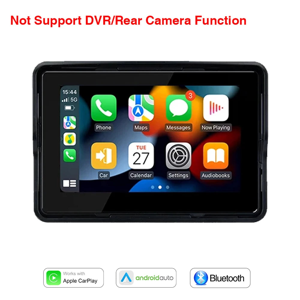Grandnavi 5 Inch Motorcycle GPS &ndash; IPX7 Waterproof Touch Screen Display 5inch NO DVR