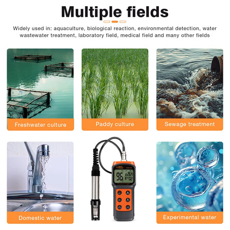 Aquaculture DO Tester 0-30mg/L &ndash; Portable Digital DO Meter