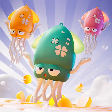 Rechargeable Dancing Octopus Toy for Kids with LED Lights, Music, and Obstacle Avoidance Sensor