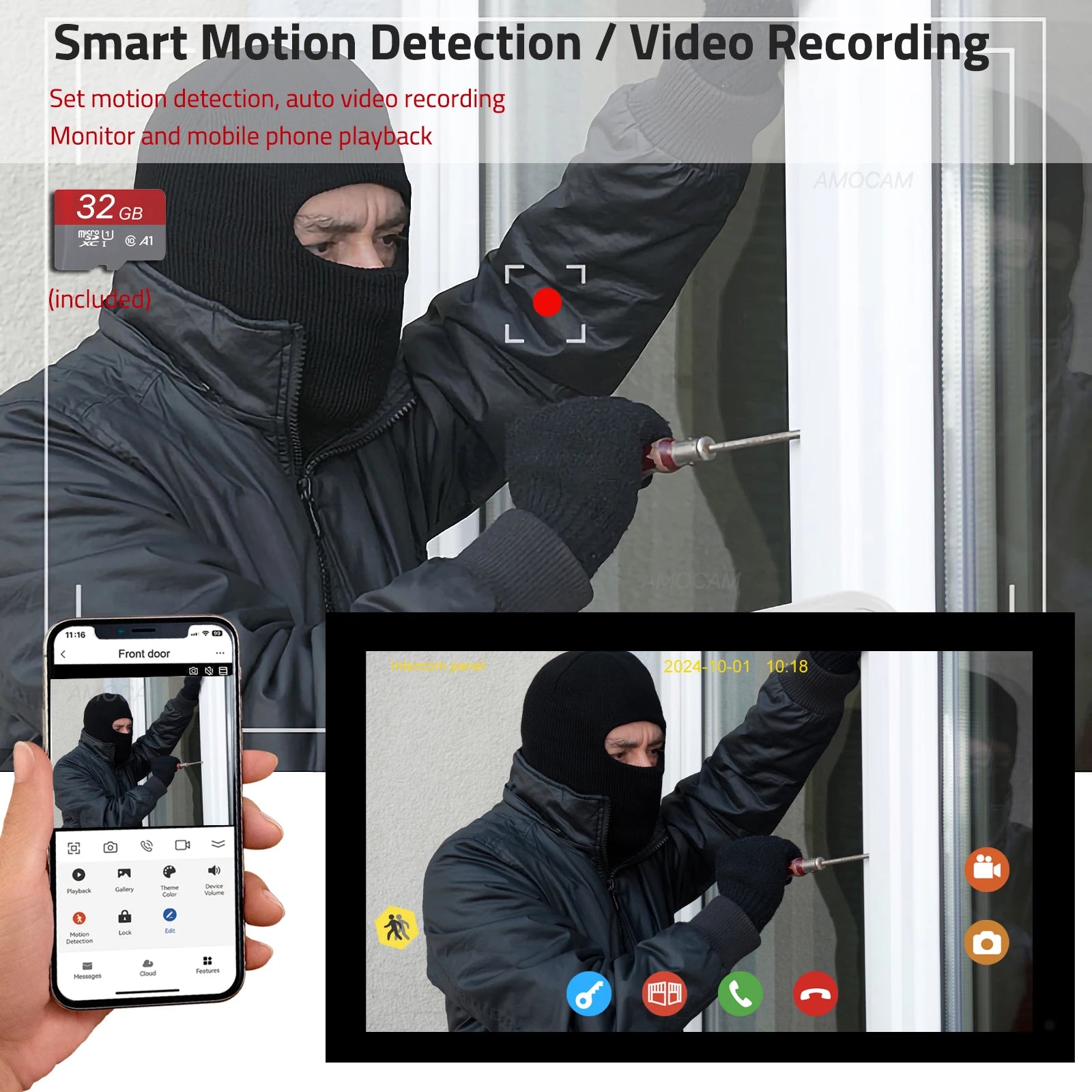 2 Wire Digital Video Intercom System &ndash; 1080P Doorbell