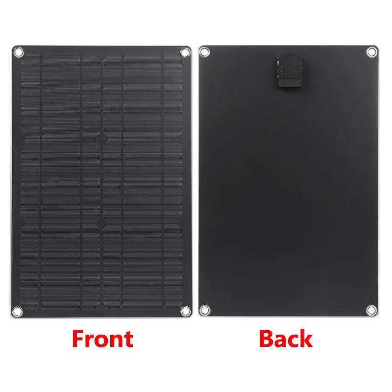 Luxuglow 60W Solar Panel Kit &ndash; USB and DC Output Charger