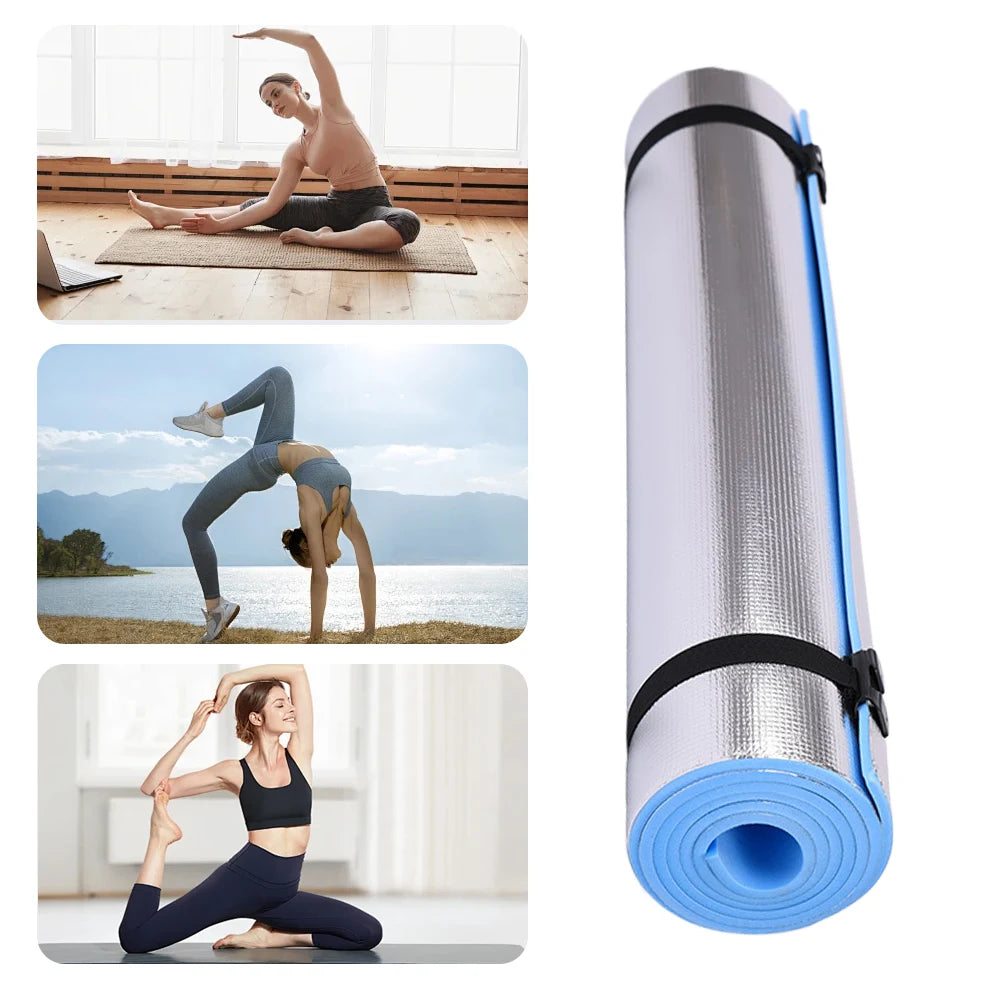 6/8/10MM Thick Yoga Mat &ndash; Anti-Skid Comfort Foam for Exercise and Pilates