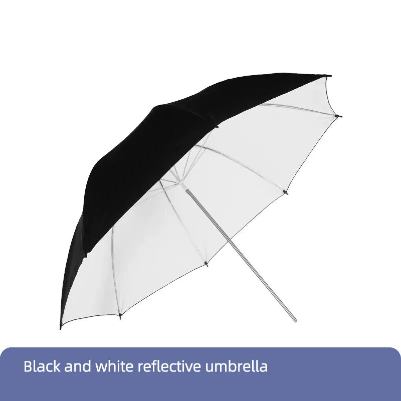 MIAOTU 33" Soft Umbrella Black White / CHINA