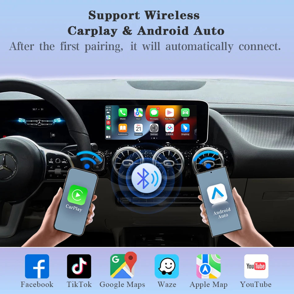 Autotop Dual Touch Android CarPlay Mercedes Benz NTG6 2018