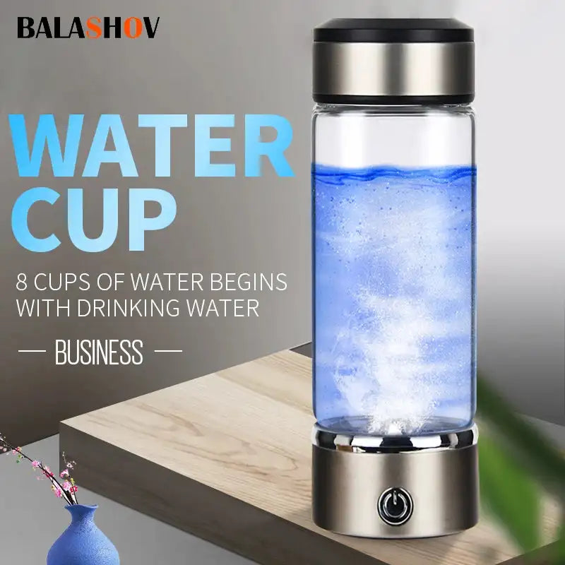 Portable Electric Hydrogen Water Cup Ionizer Antioxidant