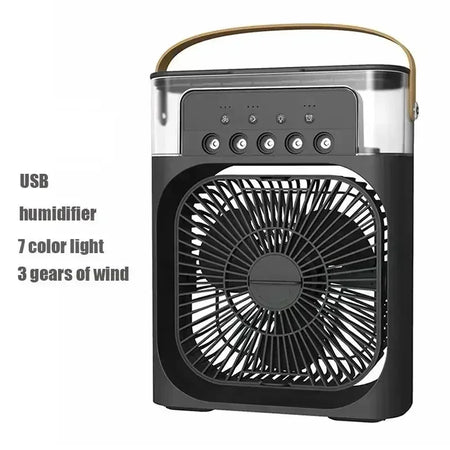 KUALOOL 3 In 1 Fan Air Conditioner &ndash; Versatile Cooling and Humidifying black