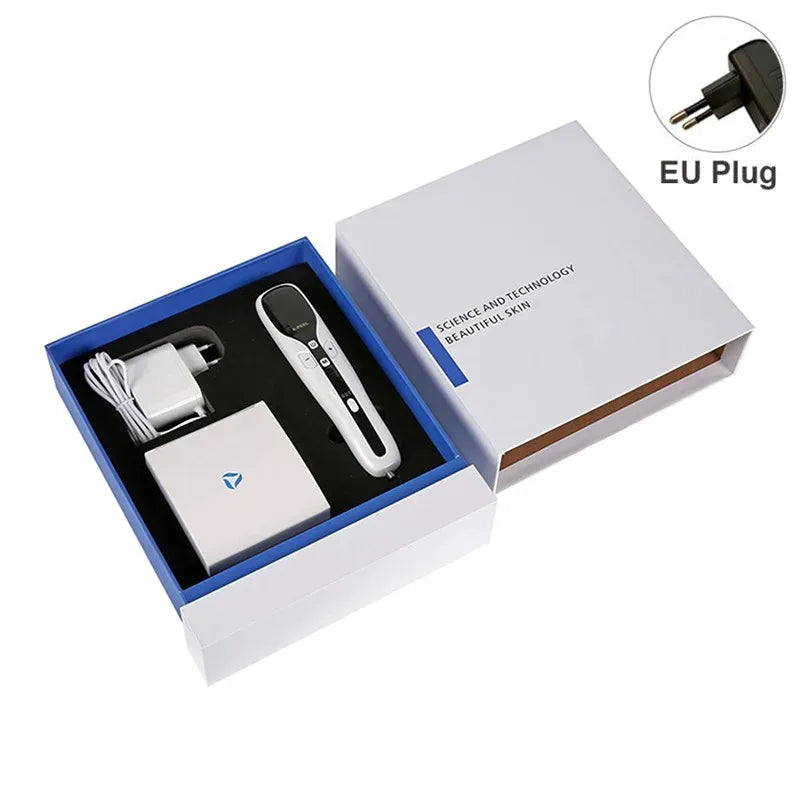 Professional 2 In 1 Ozone Plasma Pen - Mole Removal EU Plug With Box