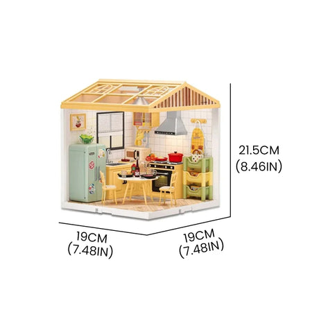 Miniature Doll House DIY Kit &ndash; Creative Room Decor And Fun