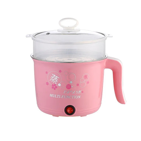 Compact Multifunction Electric Cooker Hot Pot for 1-2 People - 220V Portable Kitchen Appliance Red Double / EU