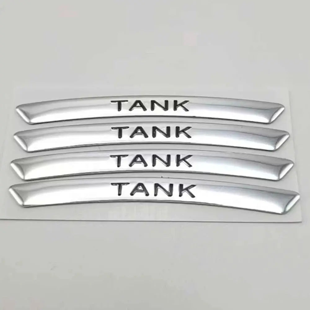 3D Aluminum Wheel Hub Emblems for Chery Tank Geely MG Lynk Co Haval by InterCyprus Trading Ltd