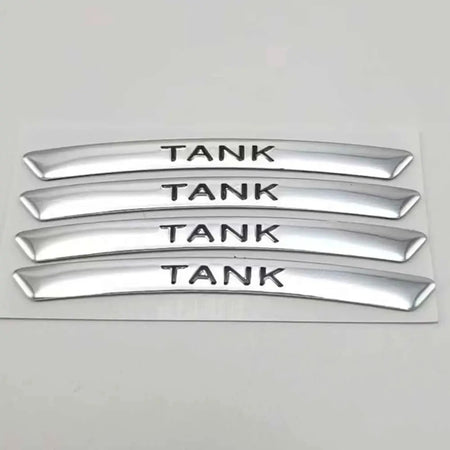 3D Aluminum Wheel Hub Emblems for Chery Tank Geely MG Lynk Co Haval by InterCyprus Trading Ltd