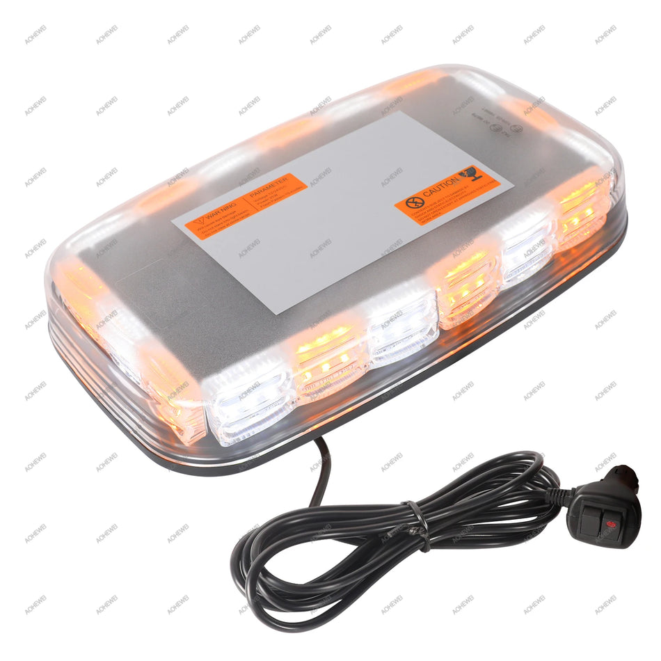 Magnetic Base LED Strobe Beacon Lights for Funeral Escort &amp; Vehicles AO3025 / CHINA