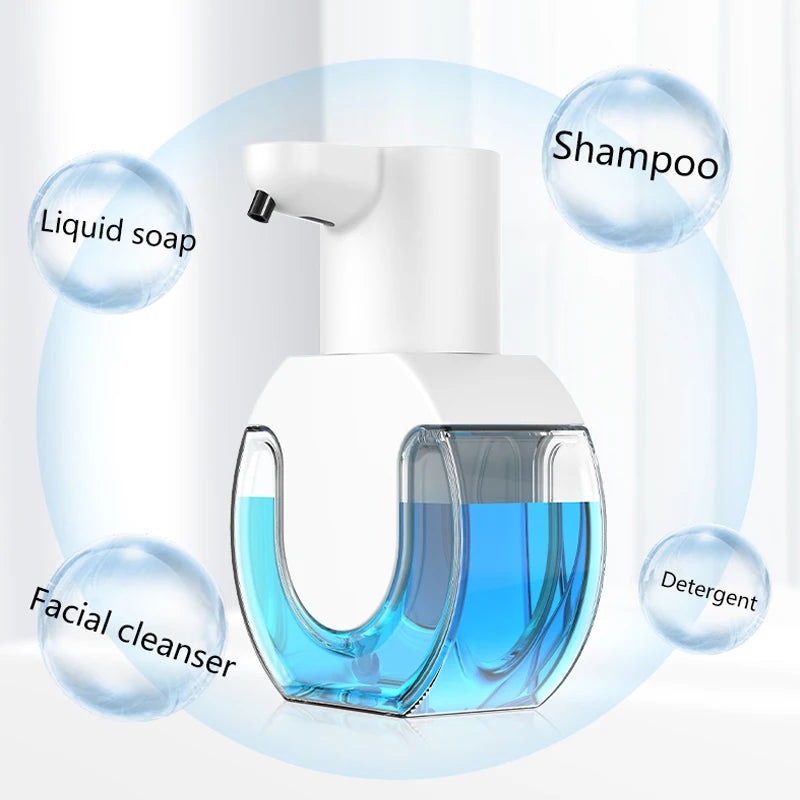Touchless Foam Soap Dispenser USB Charging White ABS