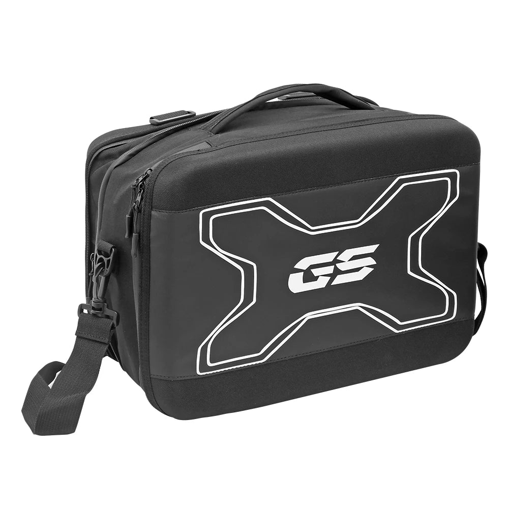 Universal Black Motorcycle Luggage Side Case Inner Bag &ndash; Durable PVC Material