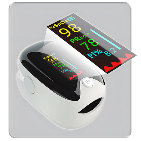 ALIWUZN Finger Clip Pulse Oximeter &ndash; TFT OLED Display