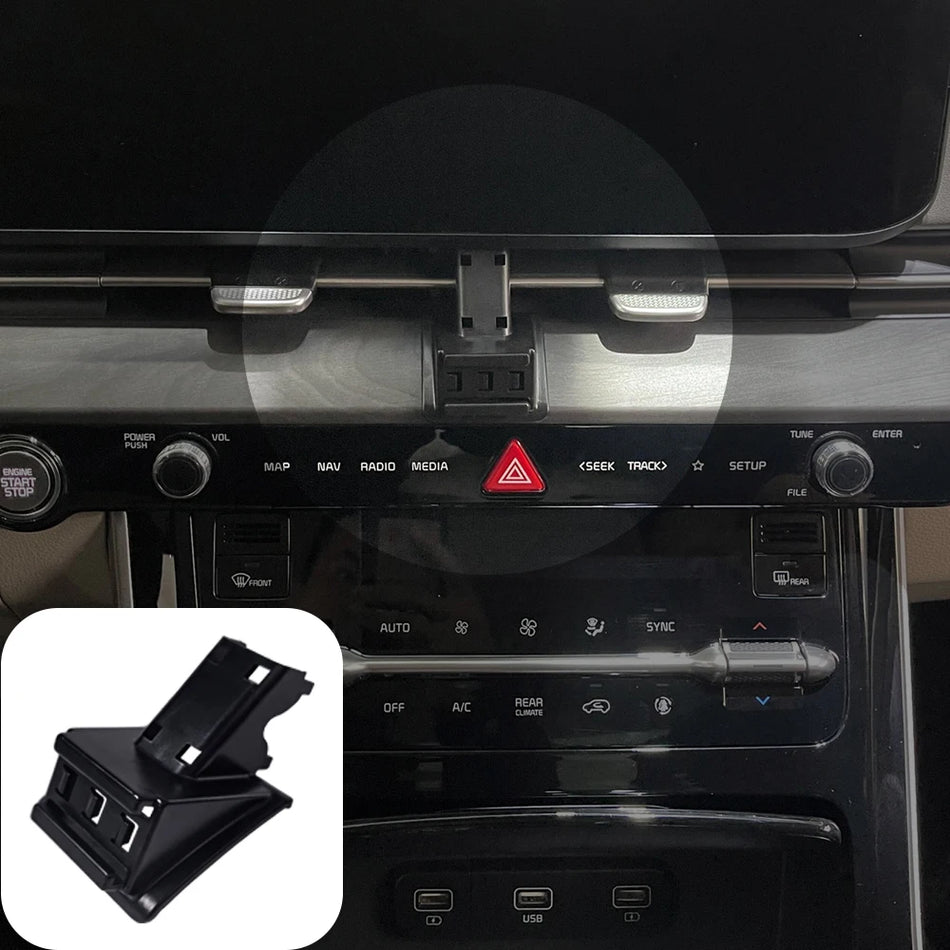 Supporto per telefono da auto con ricarica wireless per Kia Carnival Sedona KA4 2021-2023