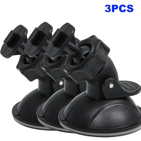 4x4 HUD OBD2 Holder - 360&deg; Rotating Suction Cup Car Mount for GoPro, Xiaomi YI, DVR 3pcs