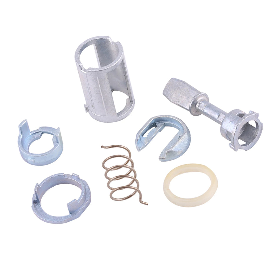 VW Golf MK4 Door Lock Cylinder Repair Kit, 7-Piece Metal Set