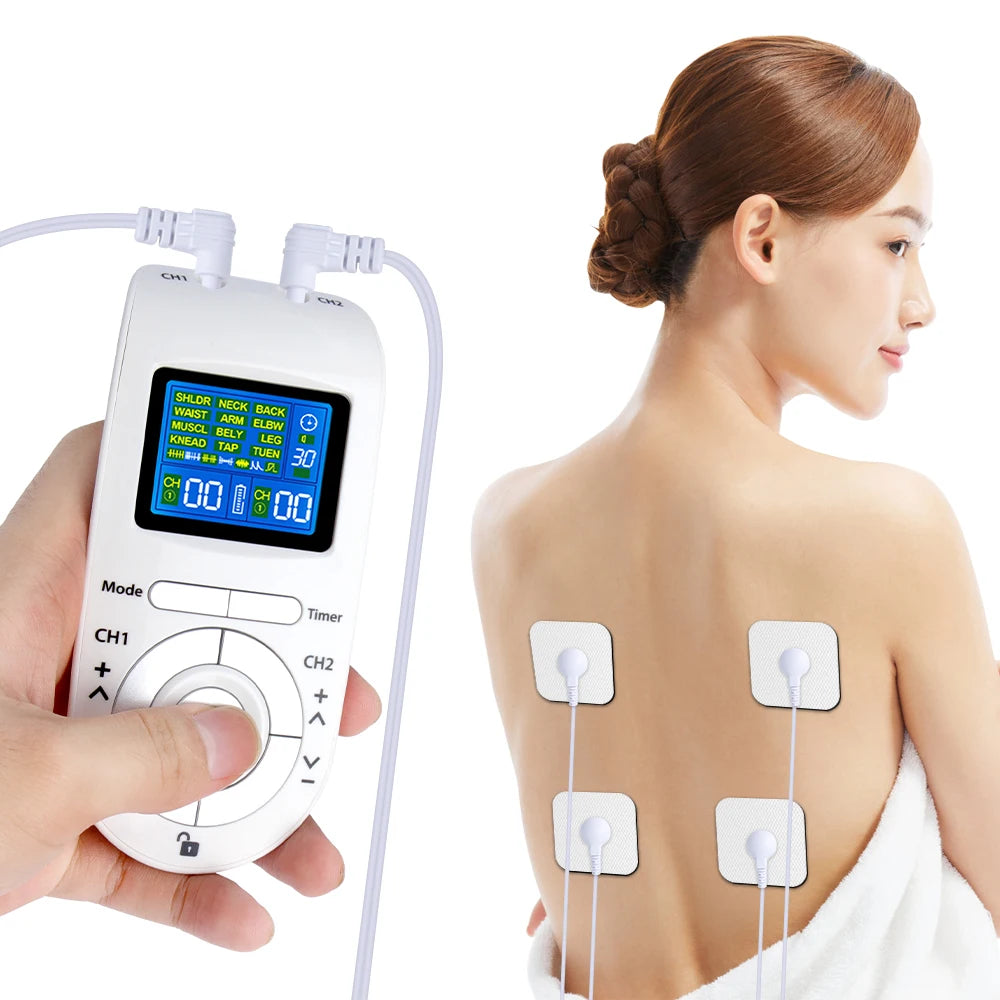 Tens Muscle Stimulator 12 Mode EMS &ndash; Body Massage Therapy