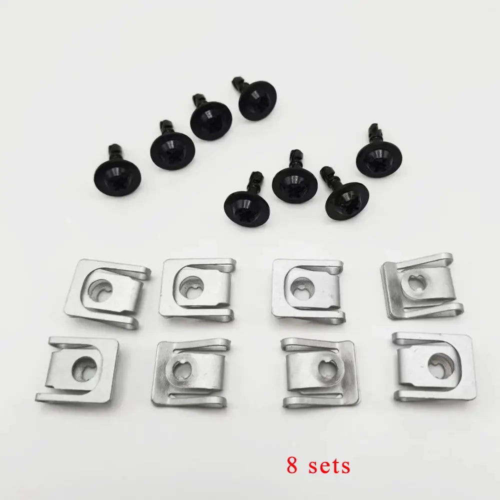 Undertray Engine Guard Screws And Clip Nut Set For BMW Mini Audi VW 51718212148 8K0805922A by InterCyprus Trading Ltd