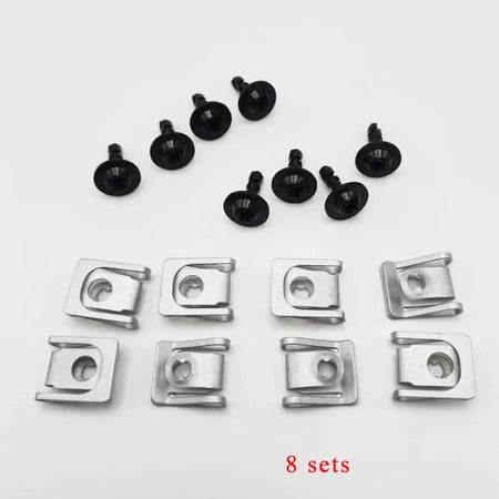 Undertray Engine Guard Screws And Clip Nut Set For BMW Mini Audi VW 51718212148 8K0805922A by InterCyprus Trading Ltd