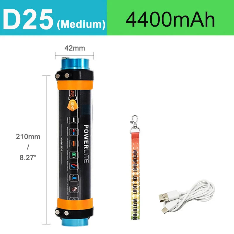 D30 Portable LED Camping Light &ndash; Waterproof Lantern D25