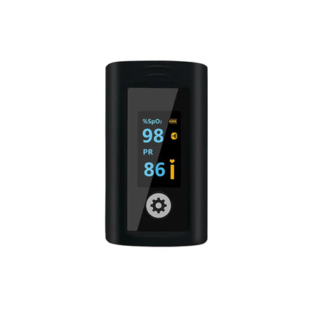 Bluetooth Fingertip Pulse Oximeter &ndash; Sleep Monitoring Log PC-60FW