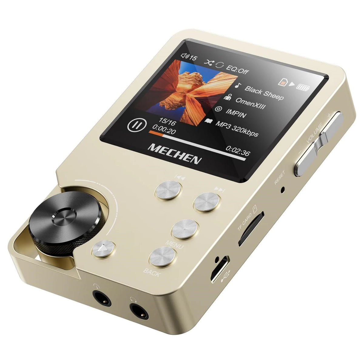 MECHEN M30 HiFi MP3 Player Gold / 64GB