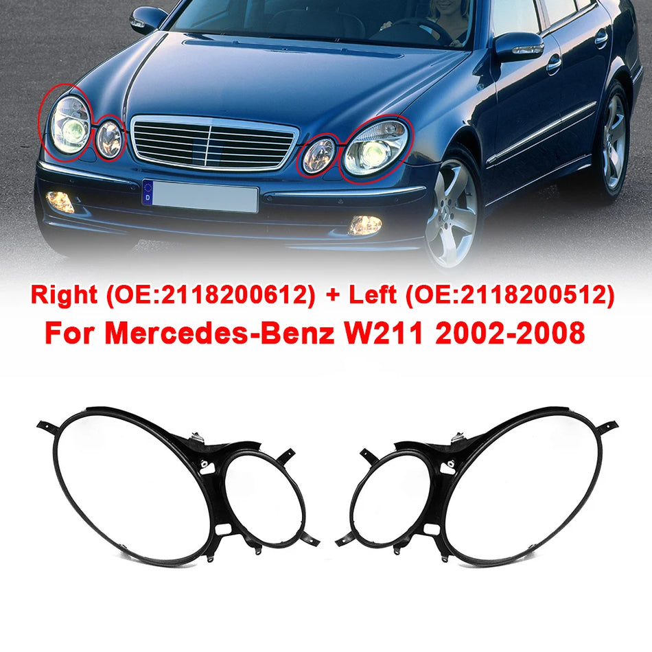Tesniaca páska svetlometu predného nárazníka ľavá 2118200512 pravá 2118200612 pre Mercedes W211