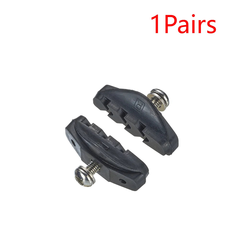 Road Bike Brake Pad &ndash; Ultra Quiet Durable Rubber Brake Pads 1Pairs