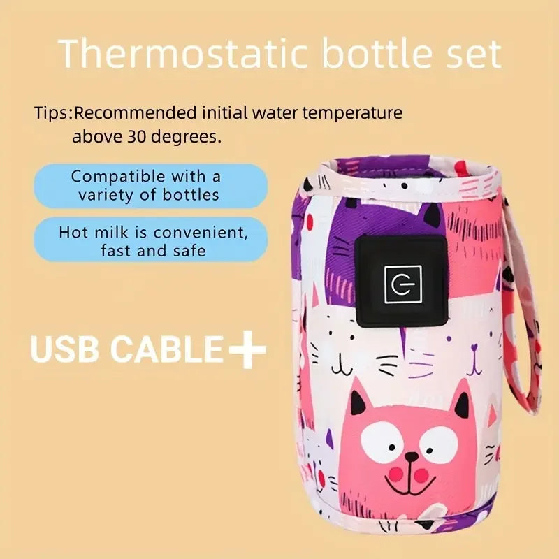 USB Milk Water Warmer &ndash; Convenient On-the-Go Feeding Solution