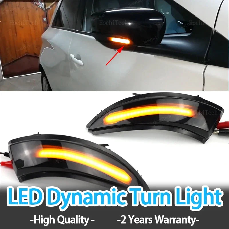 LED Richtingaanwijzer Licht voor Renault Kaptur Captur QM3 Clio IV Zijspiegel Indicator