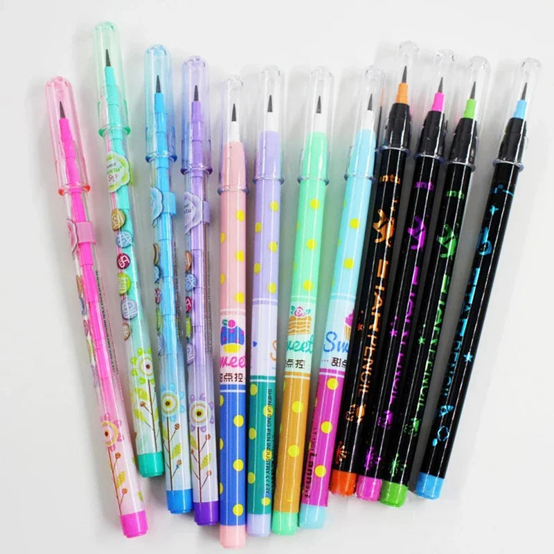 Kawaii Non-Sharpening Mechanical Pencils Set
