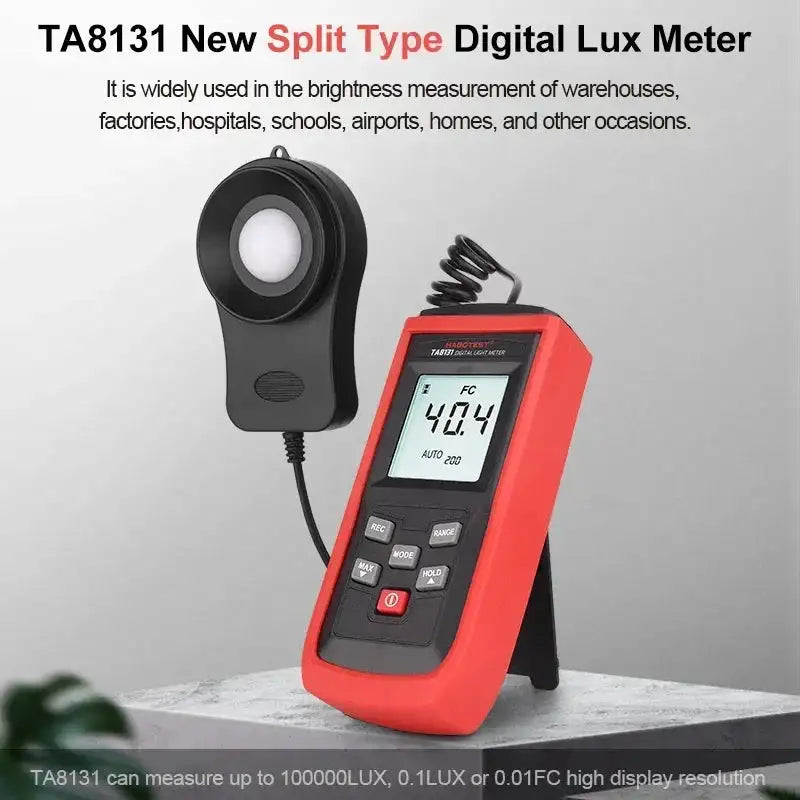 TA630B Digital Luxometer High Accuracy Handheld Light Meter