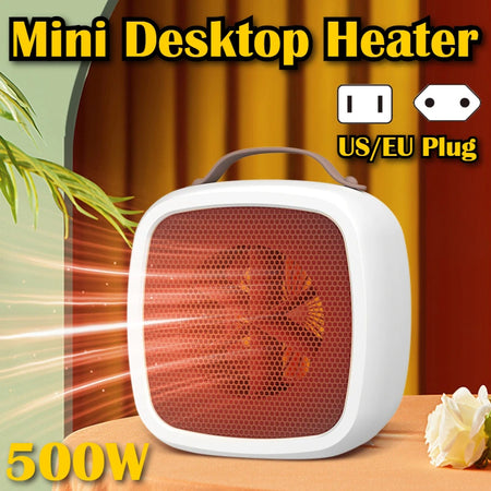 Portable Mini Heaters - Fast Heating PTC Ceramic Warm Air