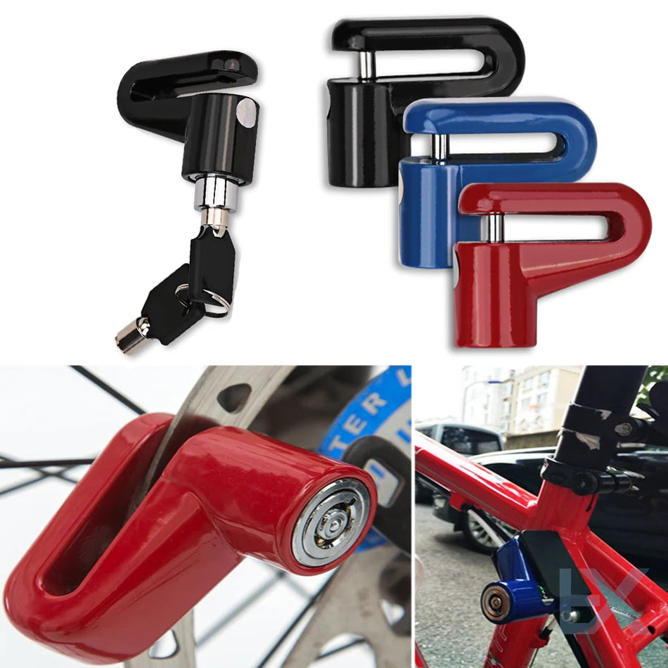 Κλειδαριά Δισκόφρενου Μοτοσυκλέτας, Αντικλοπική Ασφάλεια με Μεταλλικό ABS