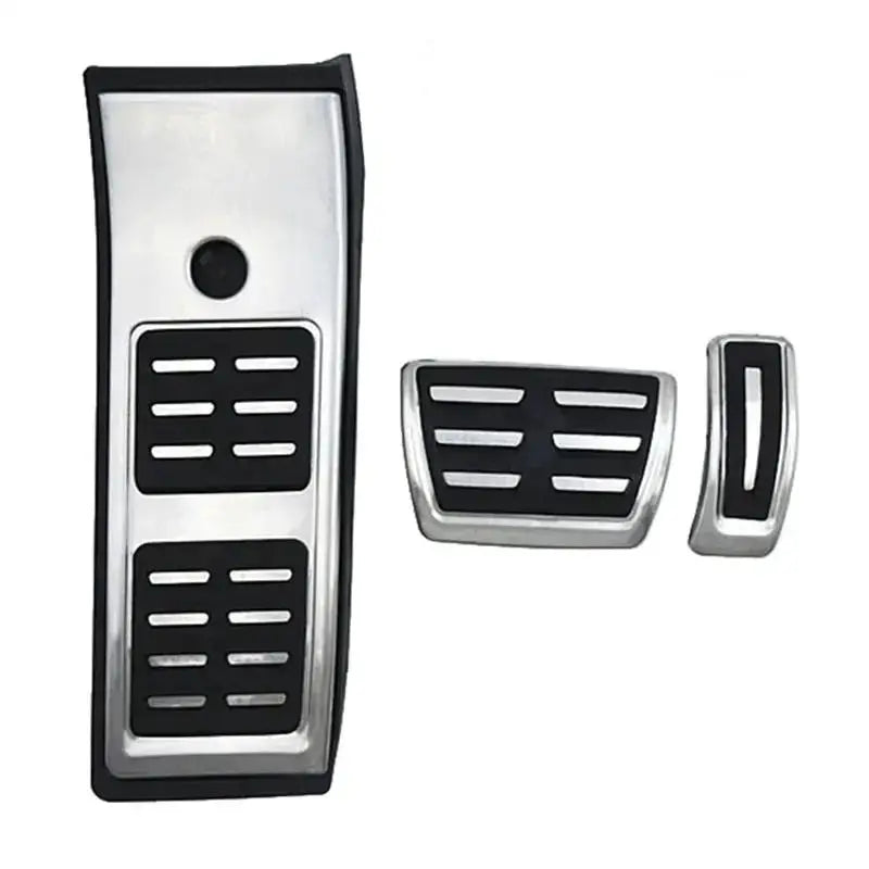 Stainless Steel Pedal Covers for Audi Q5 FY 2018-2023 LHD by InterCyprus Trading Ltd