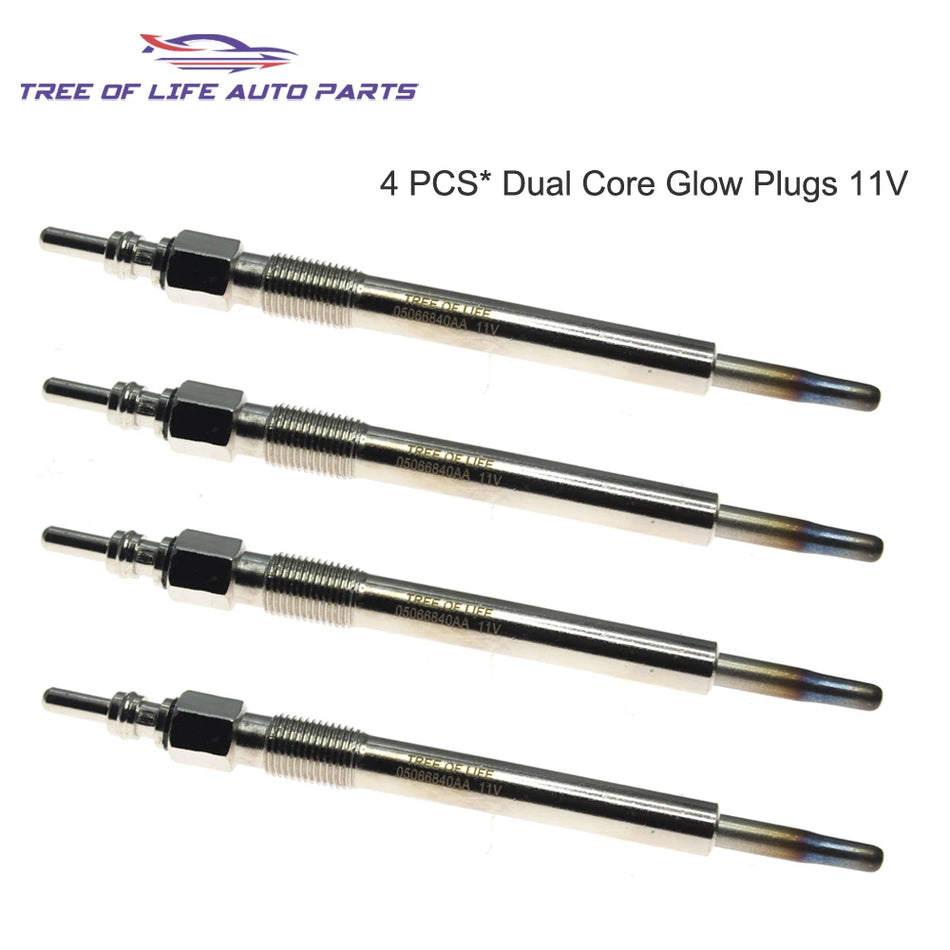 Chrysler Voyager RG 2.5/2.8 CRD Žvakės, 11V, 4 Pakuotė 05066840AA