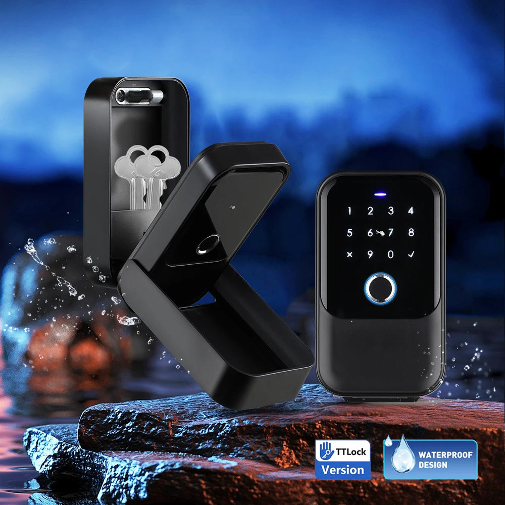 K3F/K5F Waterproof Key Safe Box - Smart Fingerprint Access