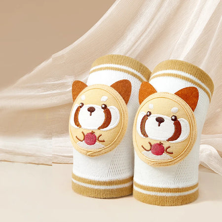 Baby Knee Pads For Crawling &ndash; Breathable Mesh Comfort Panda / 0-4 Years Old