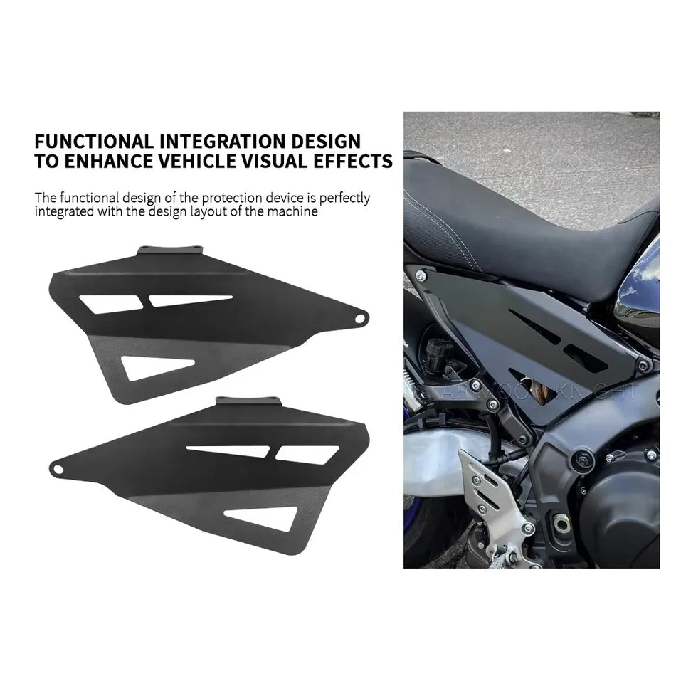 Yamaha MT-09 Side Infill Panels, Aluminum Frame Protector Cover for 2021-2023 MT-09, Decorative Plates