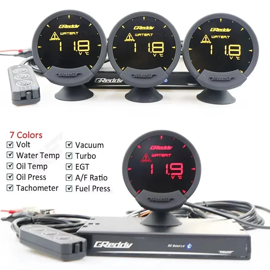 Καθολική Οθόνη LCD OBD2 με LED Οπίσθιο Φωτισμό